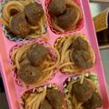 ◎みーちゃん◎'s cooksnap of when they made 簡単☆ミートボールでトマトスパゲッティ.