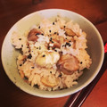 AQUBI's cooksnap of when they made 秋の味覚☆炊飯器簡単甘いホクホク栗ごはん.