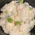 xMARILYNx's cooksnap of when they made みょうが枝豆ごはん(おにぎり).