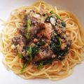 富壱さん's cooksnap of when they made さば缶と小松菜のパスタ.