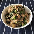 ☆べるたん☆'s cooksnap of when they made 菜の花×鯖味噌缶♡たっぷり胡麻和え！.