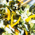 いるっち's cooksnap of when they made ＊きゅうりとわかめの白だしレモン和え＊.