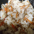 ぱんだねーさん's cooksnap of when they made ごぼうと挽き肉の炊き込みご飯.