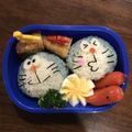 空豆くん's cooksnap of when they made 幼稚園 お弁当 キャラ弁 ドラえもん♡.