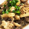 ゆず's cooksnap of when they made コストコプルコギビーフとしめじの肉豆腐.