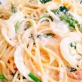 ランブルス子's cooksnap of when they made 明太子ホワイトソース♡クリームパスタ♡.