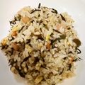 YOU1416's cooksnap of when they made 鉄分カルシウムたっぷり！ひじきチャーハン.