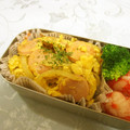 龍青空ママ's cooksnap of when they made 玉葱と魚肉ソのふんわり卵炒めカレー風味♡.