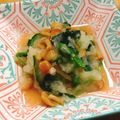 煉瓦猫's cooksnap of when they made ほうれん草となめこのみぞれ和え.