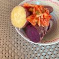 しゅい6's cooksnap of when they made サツマイモにキムチ★.