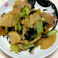 ykmr4's cooksnap of when they made 大根と小松菜のおかか炒め.