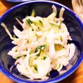Ｕ子310's cooksnap of when they made 蓮根ときゅうりとハムのサラダ.