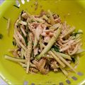 ぱにぱる's cooksnap of when they made きゅうりとサラダチキンのさっぱりサラダ.