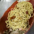 ちゃーん♪'s cooksnap of when they made ドライトマトでアンチョビバジリコパスタ.