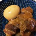 むかぴょん's cooksnap of when they made 葱たっぷり豚肩ロースの簡単角煮♪.