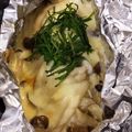 ペコロン☆'s cooksnap of when they made 19．鮭ときのこのみそチーズホイル焼き.