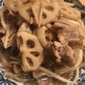 ちゃ〜♪'s cooksnap of when they made もやしと豚肉、レンコンシャキシャキ炒め.