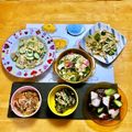 komutatata's cooksnap of when they made オクラとササミと玉ねぎのサラダ.