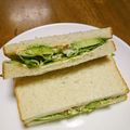 いっちキッチン's cooksnap of when they made サーモンアボカドサンド.