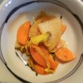 Timmny's cooksnap of when they made 菊と野菜の酢醤油漬け.