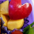 こてたす's cooksnap of when they made お弁当にも♥可愛いハートのリンゴ.