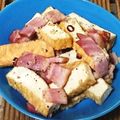 Chiccoちこ's cooksnap of when they made 厚揚げとベーコンのペペロンチーノ炒め.