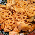 クック1QUBWN☆'s cooksnap of when they made 簡単☆鶏肉と蓮根の甘辛炒め.
