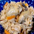 ゆちゅ55's cooksnap of when they made 祖父直伝♡牡蠣炊き込みご飯超簡単激ウマ♡.