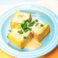 KotoLi☆'s cooksnap of when they made 簡単！絹揚げの☆ネギのせ♪ゴマドレがけ.