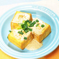 KotoLi☆'s cooksnap of when they made 簡単！絹揚げの☆ネギのせ♪ゴマドレがけ.