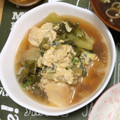 けんよこ's cooksnap of when they made 白菜と厚揚げの卵とじ.