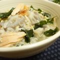 kaiko子's cooksnap of when they made 5分であったかれんこんしゃけ雑炊.