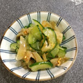 kaoripi's cooksnap of when they made きゅうりとザーサイの中華酢あえ.