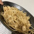 ボブ♪'s cooksnap of when they made ベビーホタテともやし玉葱のバター醤油炒め.