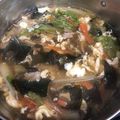 AcquaLily's cooksnap of when they made 本格的に作る酸辣湯.