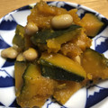 リラシャン's cooksnap of when they made 簡単かぼちゃと大豆煮.