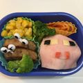 もこもら's cooksnap of when they made マイクラ 動物園 お弁当 簡単！.