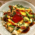 2michi's cooksnap of when they made ニラとえのきの玉子炒め.