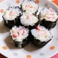saalalan's cooksnap of when they made 食べやすい！離乳食にも！子供用海苔巻きおにぎり☆.