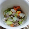 Jorie's cooksnap of when they made 離乳食完了期＊牛肉と野菜炒め.