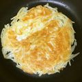 ninnin＆jun's cooksnap of when they made ポテトとチーズのカリカリガレット.