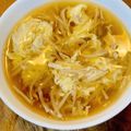 ＊＊もっさん＊＊'s cooksnap of when they made なめたけ入りふわふわ卵のフカヒレ風スープ.