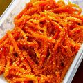 ちっぽミリオン's cooksnap of when they made 副菜お弁当の隙間埋めに◎人参のたらこ炒め.