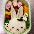 Chaaa_room's cooksnap of when they made 簡単にキャラ弁！ミッフィーちゃん♪.