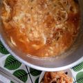 saoomin's cooksnap of when they made 辛ラーメンで酸辣湯麺風.