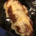 ねこなんなん12's cooksnap of when they made ポテトのミートソースチーズ焼き.
