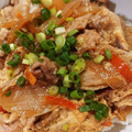 akiyuママ's cooksnap of when they made 【お手軽丼】他人丼 with Wねぎ.
