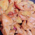 ☆ゆかぱんだ☆'s cooksnap of when they made 楽うま♪鶏ムネ肉とサツマイモの甘辛炒め.