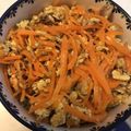 やんしゅ's cooksnap of when they made 鯖の水煮缶 de 人参しりしり.