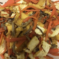 みりん調味料's cooksnap of when they made 簡単　厚揚げのカレー炒め.